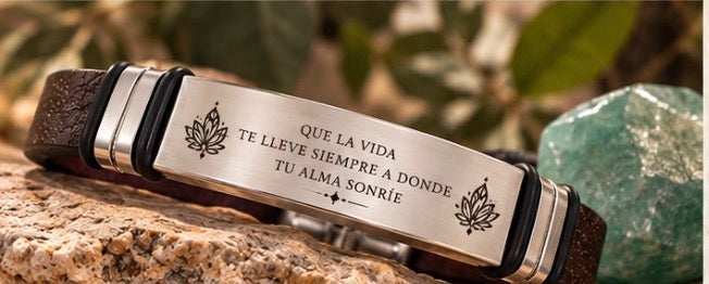 Pulsera Energía Donde Tu Alma Sonríe