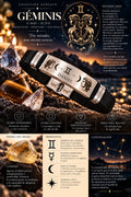 Pulsera Zodiaco Géminis Personalizada