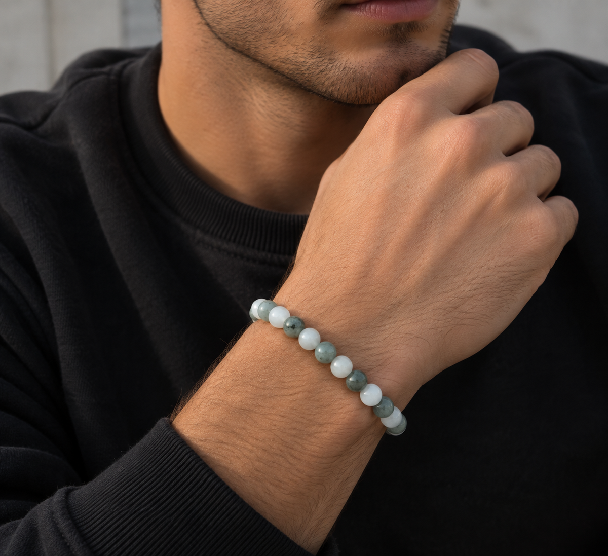 Pulsera Inseguridad Mental – Selenita & Labradorita