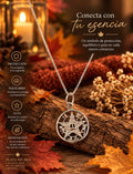 Collar Tetragramatón en Plata de Ley 925