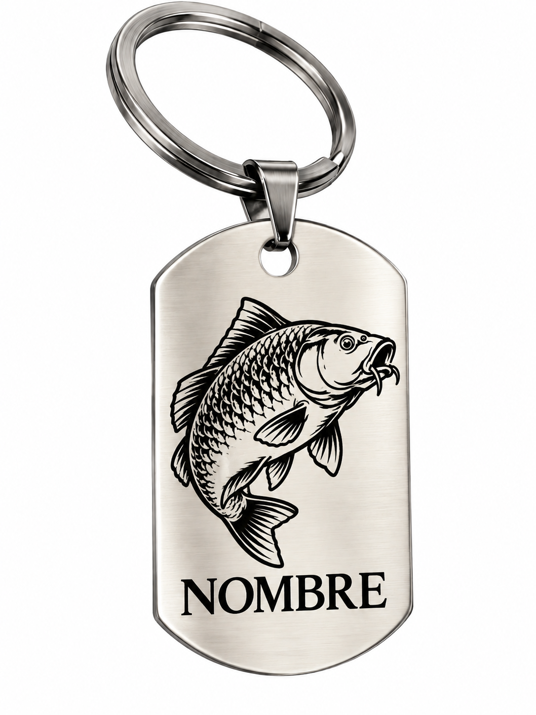 Llavero Personalizado Acero Carpa